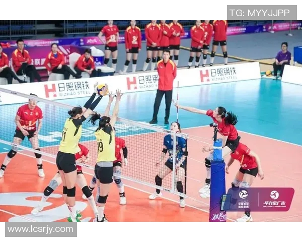 排超激战天津女排对决福建女排全力争胜展现巅峰实力